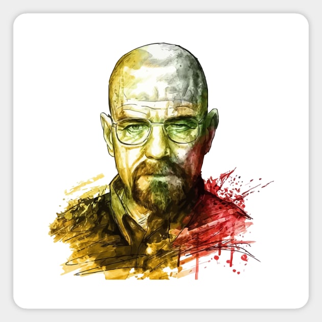 Walter White Magnet by Gryaunth